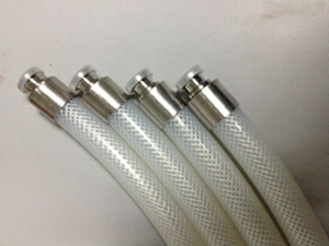 Platinum vulcanization BG20 braided hose